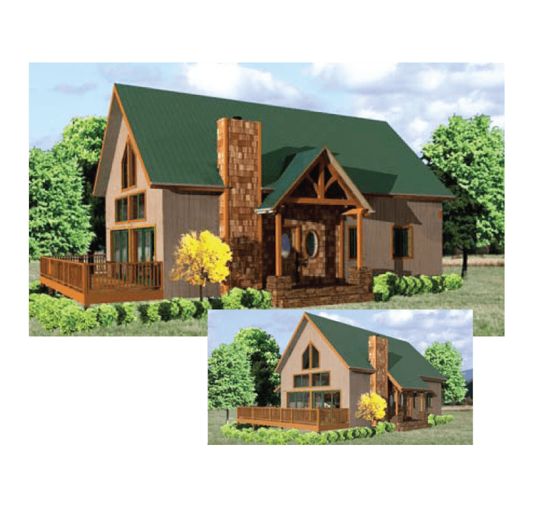 Beech Mountain Digital Rendering