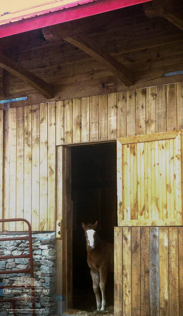 Rankin Horse Barn Exterior Stable