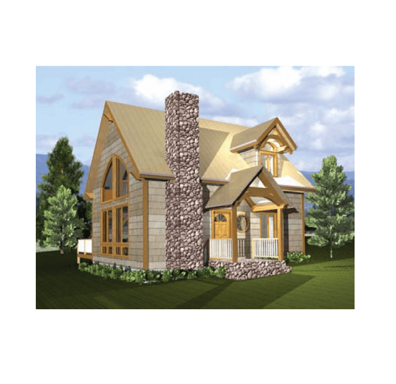 Sugar Grove Cottage Digital Rendering