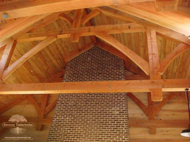 Pepper Barn Ceiling Trusses