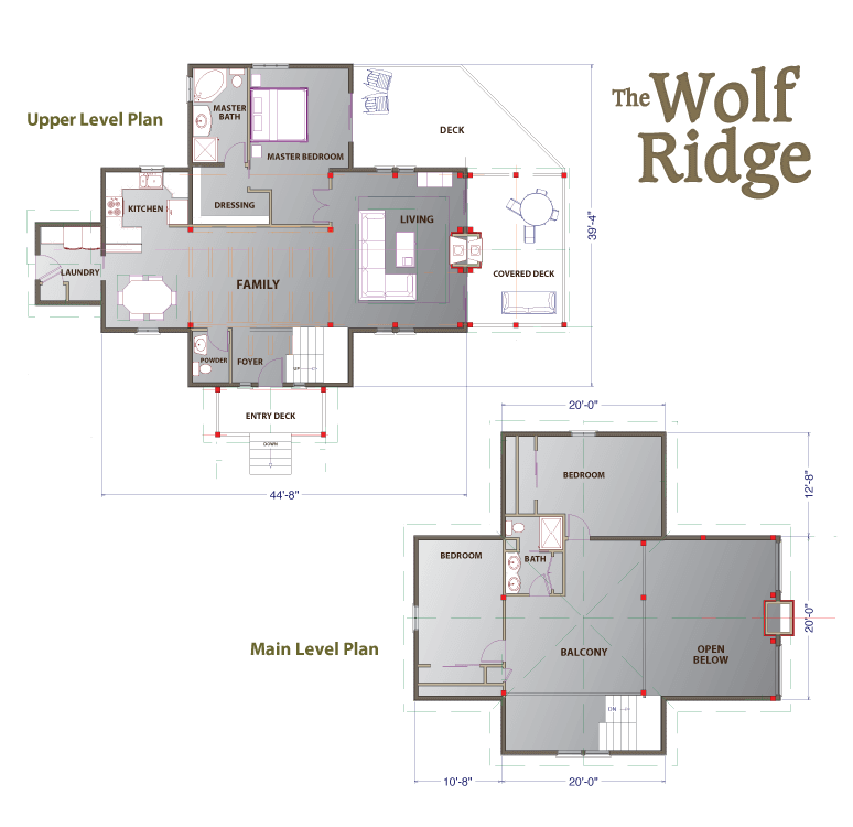 Wolf Ridge Floor Plan