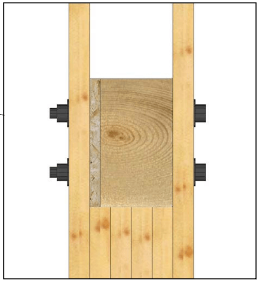 Supporting a Plate Using a Conventionally Framed Wall