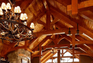 Timber Frame Trusses - Harmony Timberworks