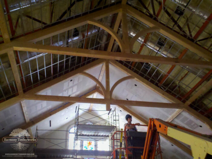 Trinity Church Timber Frame Retrofit