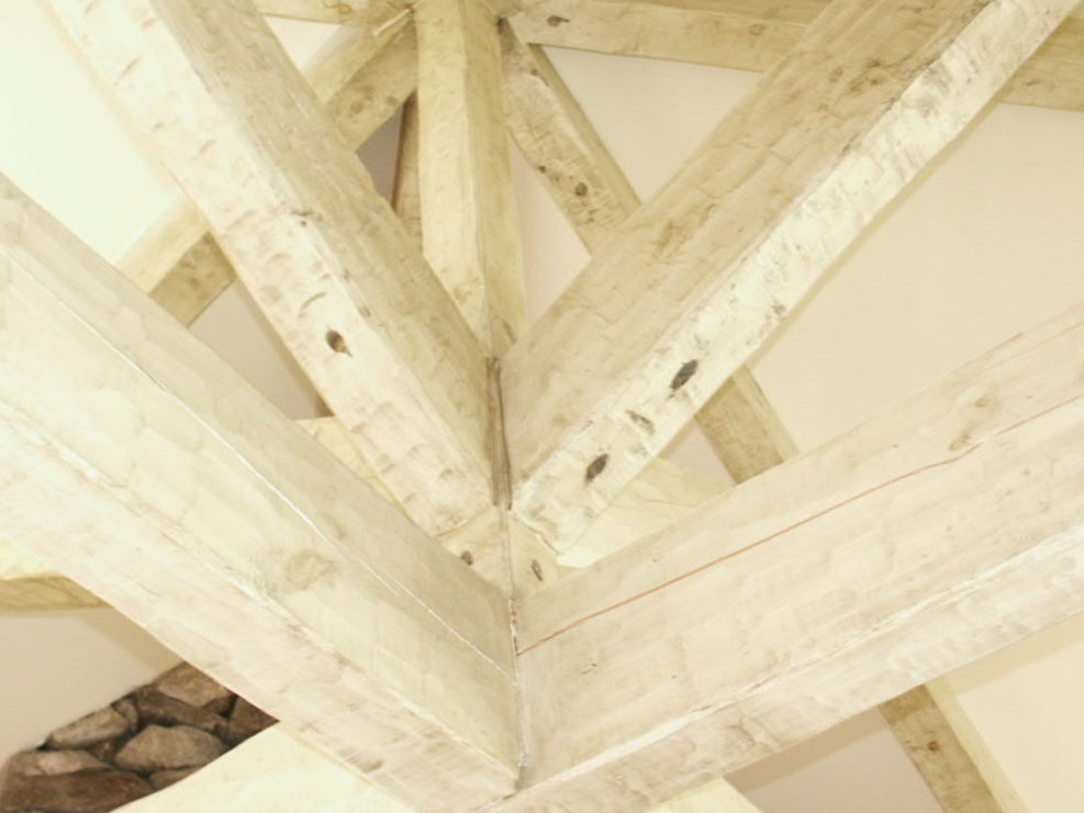 Timber Frame Ceiling Detail