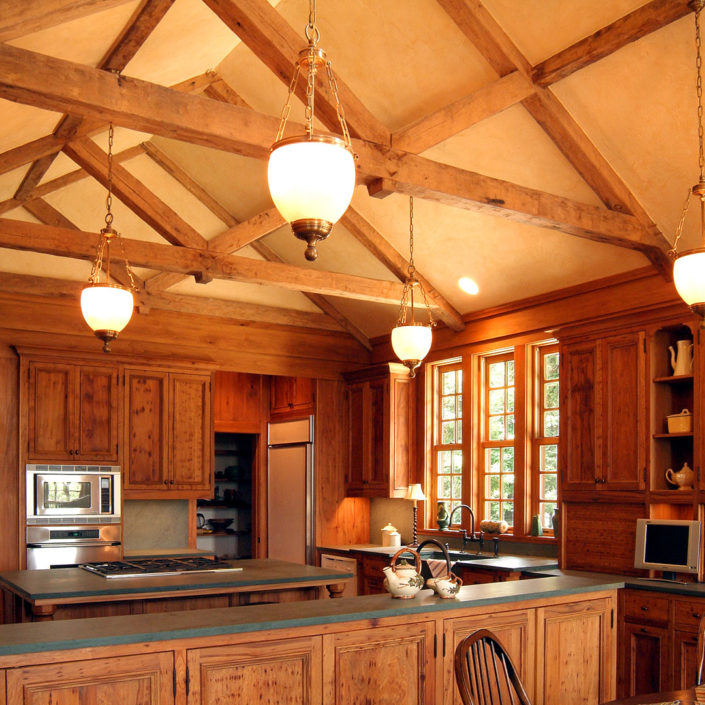 Luxury Home Timber Frame Kitchen