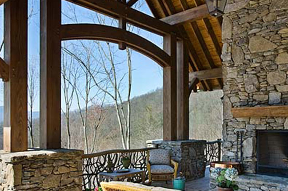 Timber Frame Porch