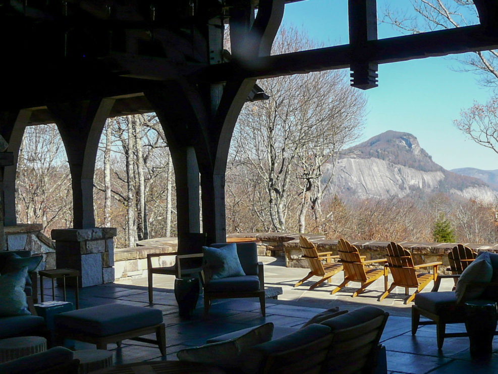 Timber Frame Covered Porch