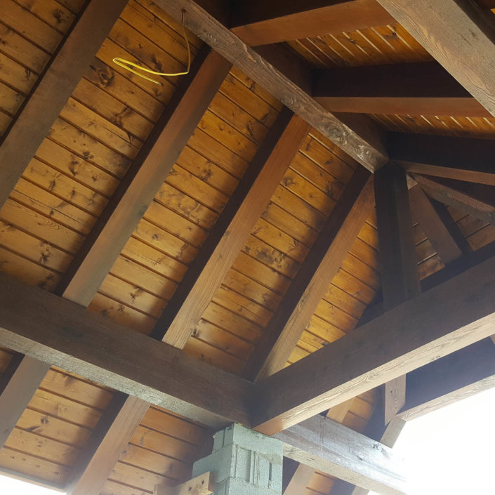 Ridge & Rafter Ceiling Detail