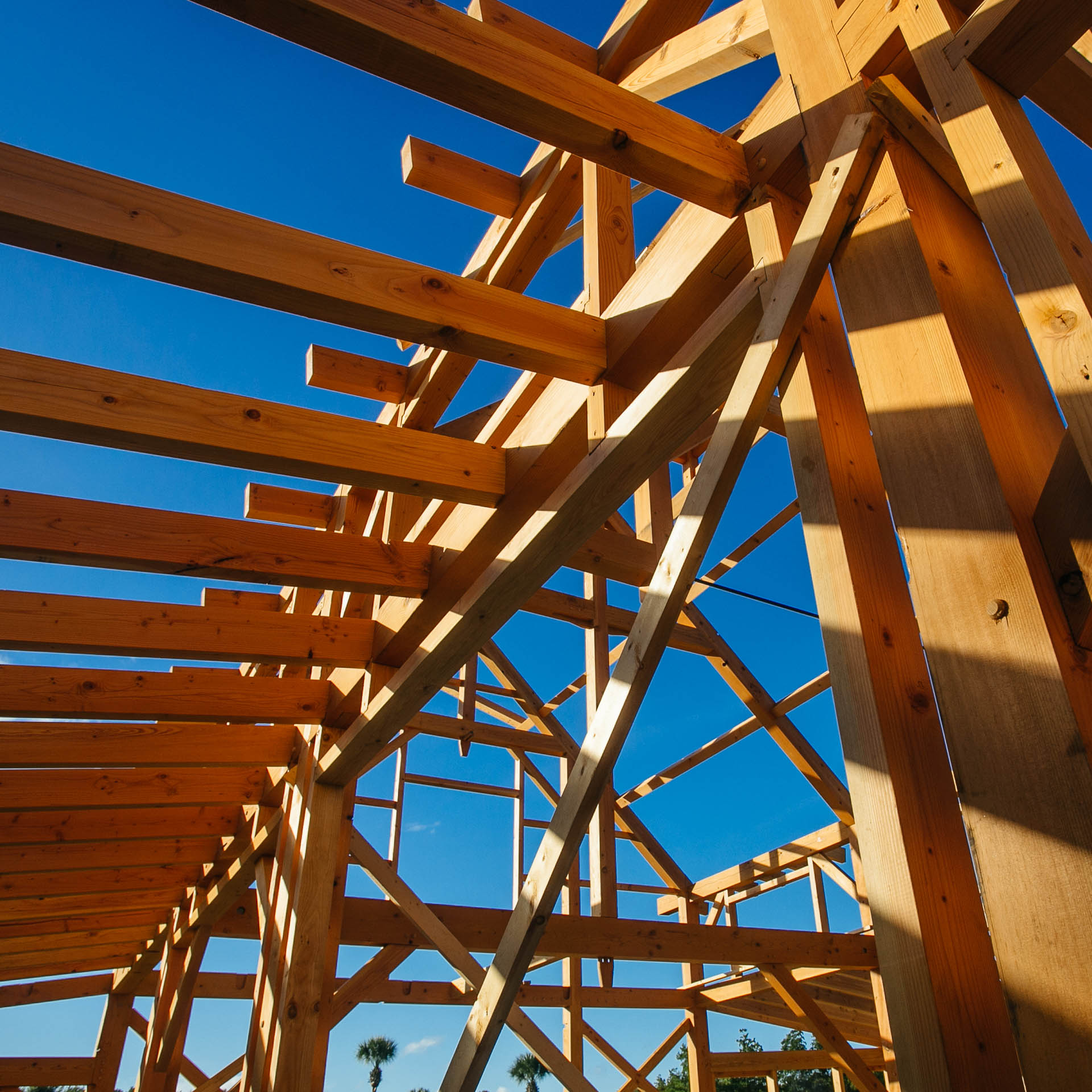 Timber Frame Barn Construction