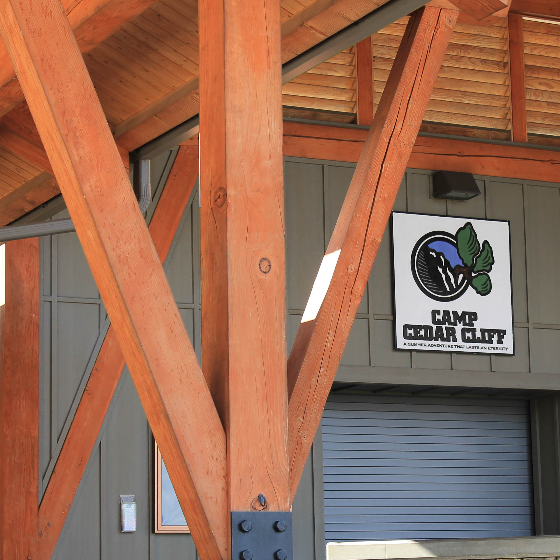 Camp Cedar Cliff Timber Frame Detail