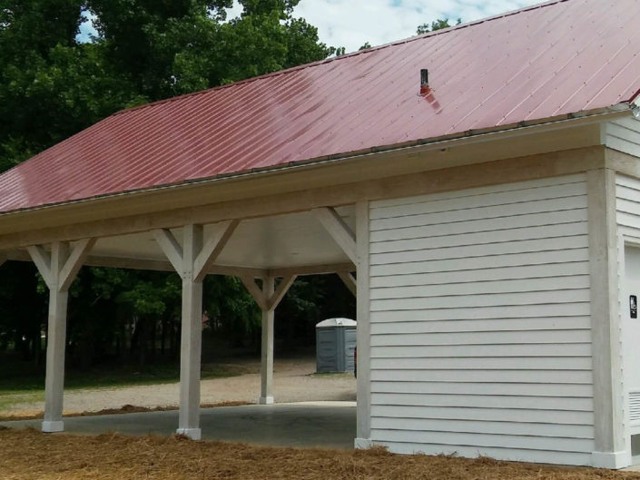 Harrisburg Timber Frame Picnic Shelter