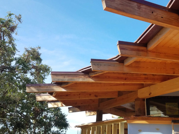 Commercial Timber Frame Construction Detail