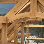 Timber Frame Post & Beam Horse Barn Construction