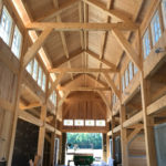 Timber Frame Post & Beam Horse Barn Construction