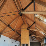 Ceiling Trusses with Steel Rods & Connectors