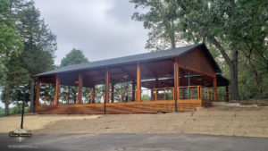 Timber Frame Wolf Trap Pavilion