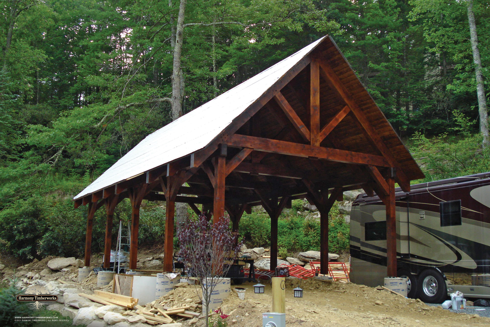 Everhart Timber Frame Pavilion