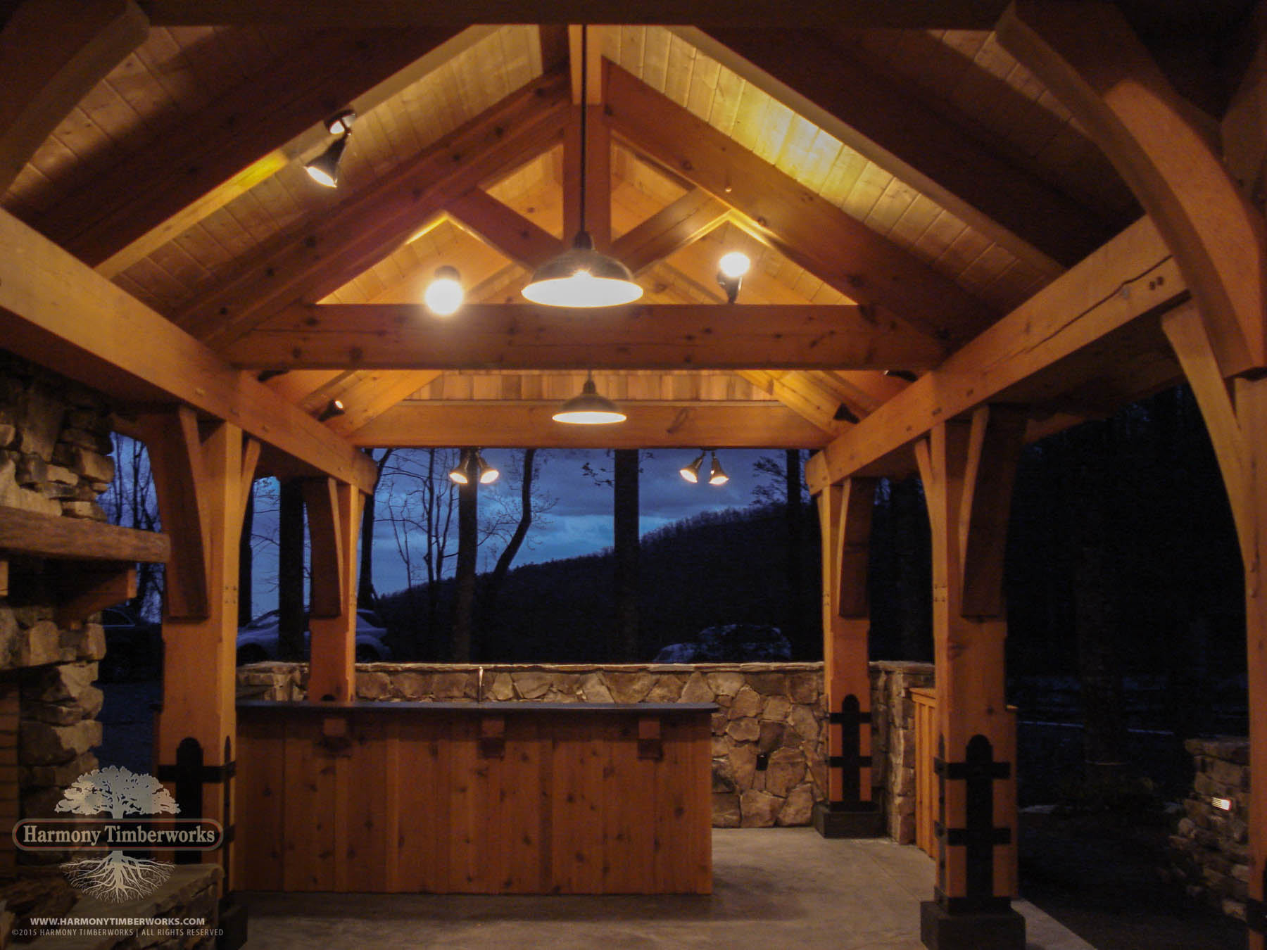 Reynolds Timber Frame Pavilion