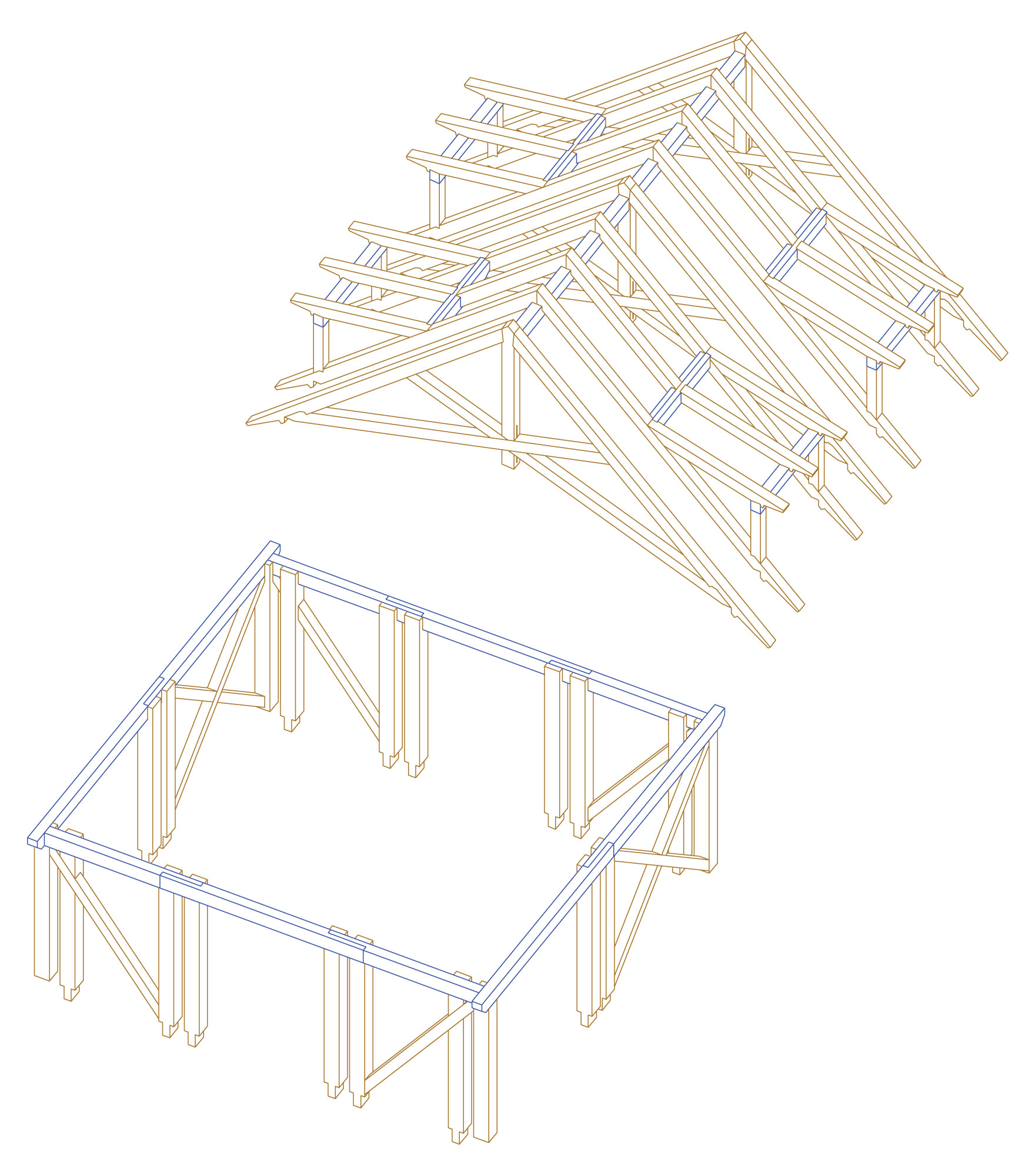 Twin Lakes Pavilion - Joint System