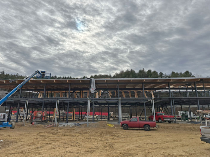 Valle Crucis Elementary School - Construction & Roof Installation